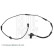 Capteur, vitesse de roue ADG07128C Blue Print, Vignette 3