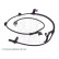 Capteur, vitesse de roue ADT37149 Blue Print, Vignette 2