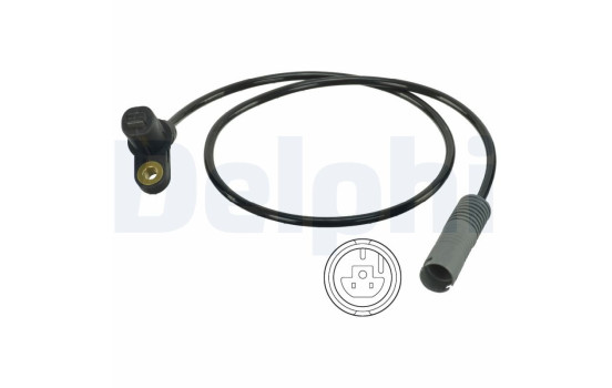 Capteur, vitesse de roue SS20006 Delphi, Image 2