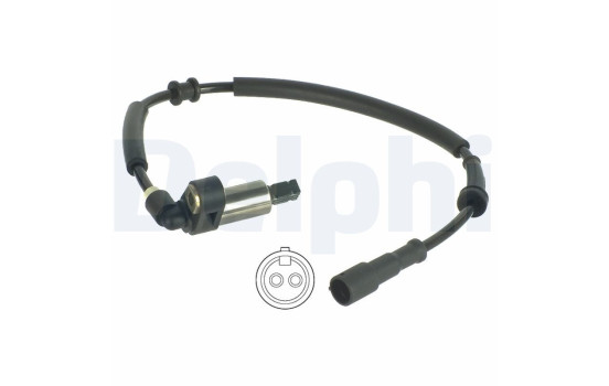 Capteur, vitesse de roue SS20146 Delphi, Image 2