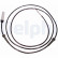 Capteur, vitesse de roue SS20210 Delphi, Vignette 2