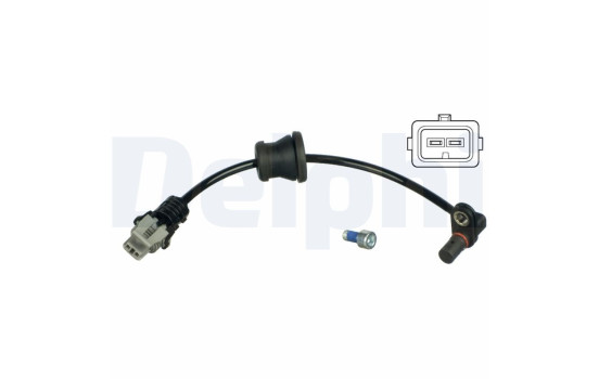 Capteur, vitesse de roue SS20318 Delphi, Image 2