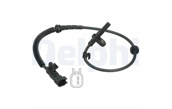 Capteur, vitesse de roue SS20362 Delphi, Image 2