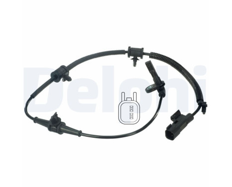 Capteur, vitesse de roue SS20377 Delphi