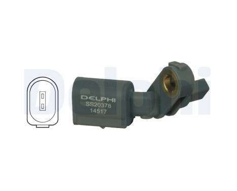 Capteur, vitesse de roue SS20378 Delphi