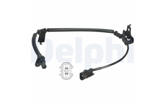 Capteur, vitesse de roue SS20386 Delphi, Image 2