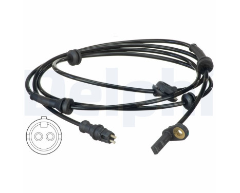 Capteur, vitesse de roue SS20484 Delphi