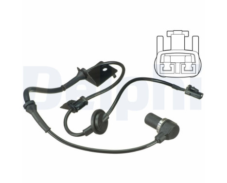 Capteur, vitesse de roue SS20507 Delphi