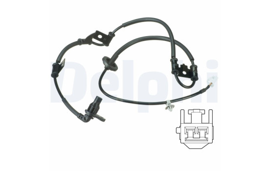 Capteur, vitesse de roue SS20510 Delphi, Image 2
