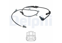 Capteur, vitesse de roue SS20531 Delphi