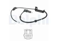 Capteur, vitesse de roue SS20538 Delphi