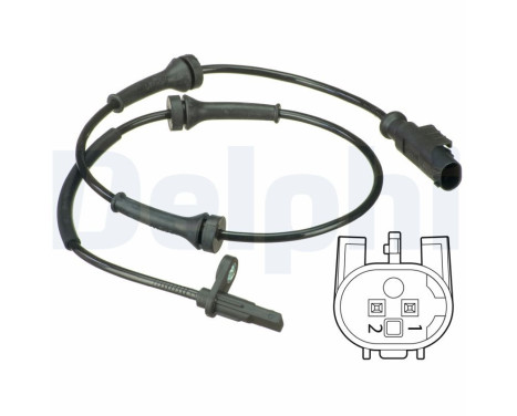 Capteur, vitesse de roue SS20540 Delphi