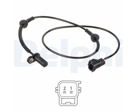 Capteur, vitesse de roue SS20569 Delphi