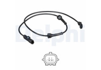 Capteur, vitesse de roue SS20573 Delphi