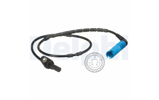 Capteur, vitesse de roue SS20591 Delphi, Image 2