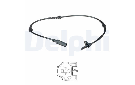Capteur, vitesse de roue SS20596 Delphi, Image 2