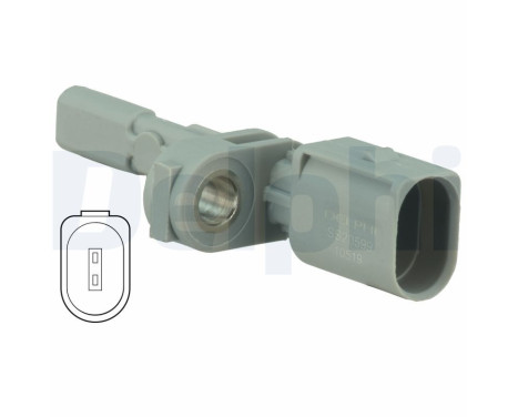 Capteur, vitesse de roue SS20599 Delphi