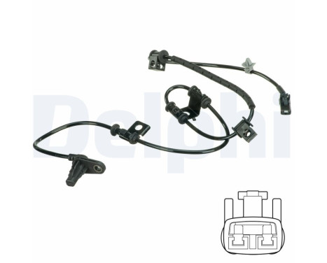 Capteur, vitesse de roue SS20615 Delphi