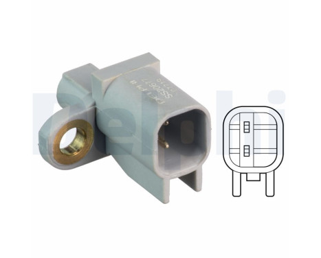 Capteur, vitesse de roue SS20677 Delphi