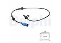 Capteur, vitesse de roue SS20748 Delphi