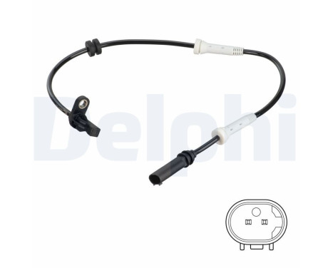 Capteur, vitesse de roue SS20755 Delphi