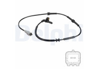 Capteur, vitesse de roue SS20761 Delphi