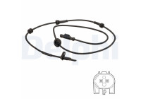 Capteur, vitesse de roue SS20778 Delphi