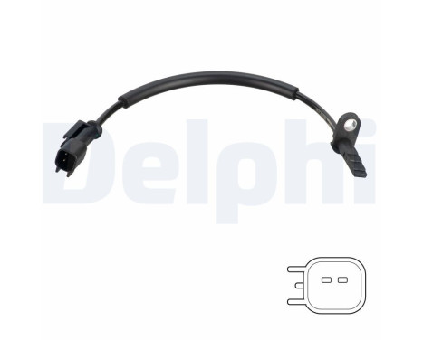 Capteur, vitesse de roue SS20779 Delphi