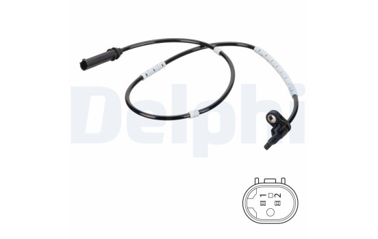 Capteur, vitesse de roue SS20784 Delphi, Image 2