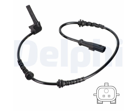 Capteur, vitesse de roue SS20820 Delphi