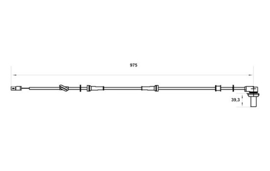 Capteur, vitesse de roue WS005 Bosch, Image 5