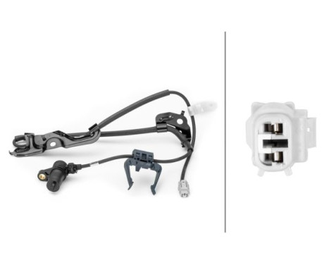 Capteur, vitesse de roue