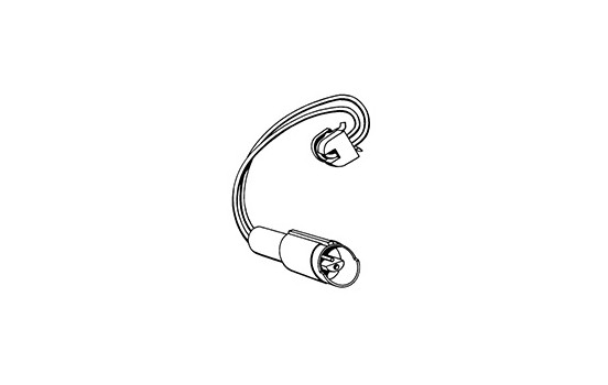 Contact d'avertissement, usure des plaquettes de frein 39506 ABS, Image 2