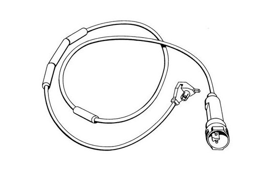 Contact d'avertissement, usure des plaquettes de frein 39517 ABS, Image 2