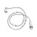 Contact d'avertissement, usure des plaquettes de frein 39519 ABS, Vignette 2