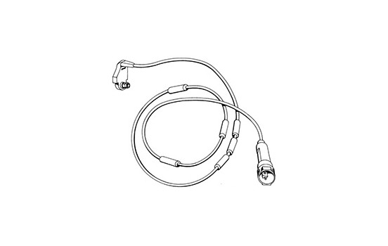 Contact d'avertissement, usure des plaquettes de frein 39519 ABS, Image 2