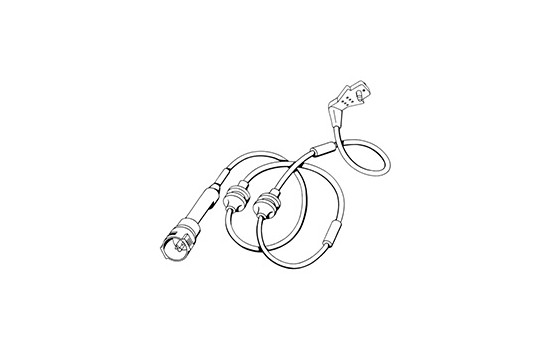 Contact d'avertissement, usure des plaquettes de frein 39532 ABS, Image 2