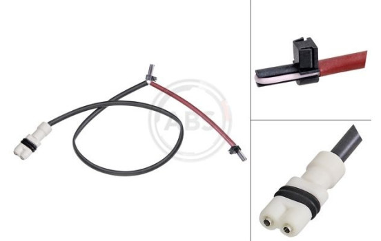 Contact d'avertissement, usure des plaquettes de frein 39545 ABS, Image 3