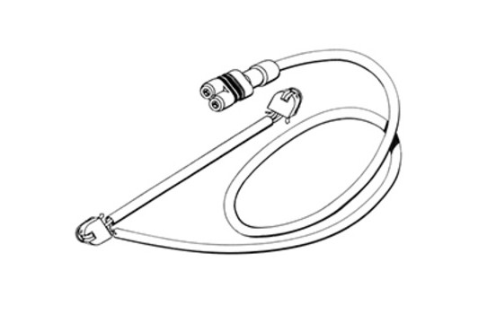 Contact d'avertissement, usure des plaquettes de frein 39546 ABS, Image 2