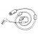 Contact d'avertissement, usure des plaquettes de frein 39560 ABS, Vignette 2