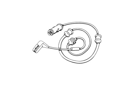 Contact d'avertissement, usure des plaquettes de frein 39560 ABS, Image 2