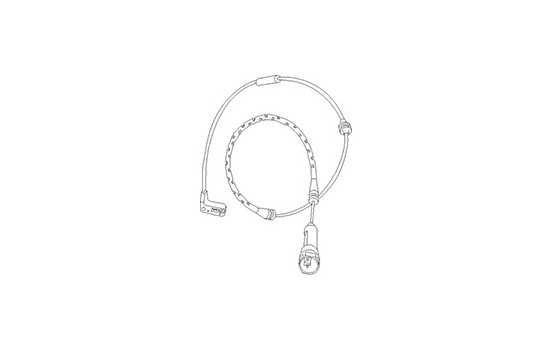 Contact d'avertissement, usure des plaquettes de frein 39605 ABS, Image 2