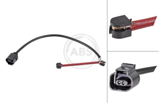 Contact d'avertissement, usure des plaquettes de frein 39614 ABS, Image 3