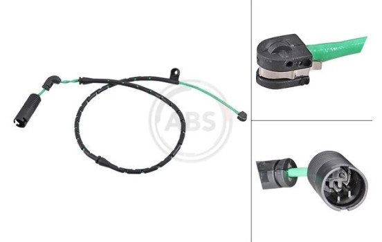 Contact d'avertissement, usure des plaquettes de frein 39638 ABS, Image 3