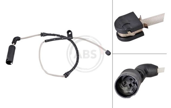 Contact d'avertissement, usure des plaquettes de frein 39650 ABS, Image 3