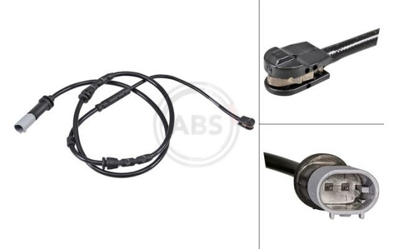 Contact d'avertissement, usure des plaquettes de frein 39687 ABS, Image 3