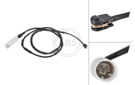 Contact d'avertissement, usure des plaquettes de frein 39691 ABS, Image 3
