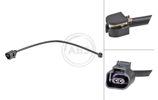 Contact d'avertissement, usure des plaquettes de frein 39702 ABS, Image 3