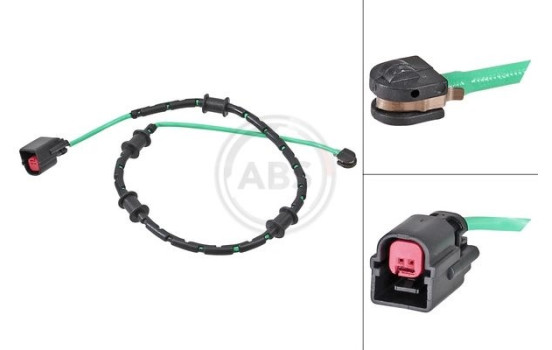 Contact d'avertissement, usure des plaquettes de frein 39728 ABS, Image 2