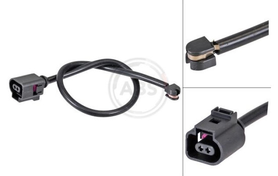 Contact d'avertissement, usure des plaquettes de frein 39810 ABS